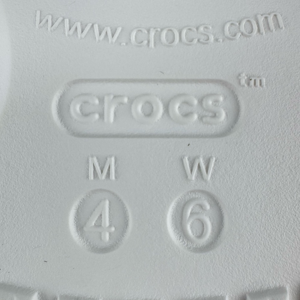 NWOT Crocs Unisex BAYA II White Flip Flop - Picture 8 of 8